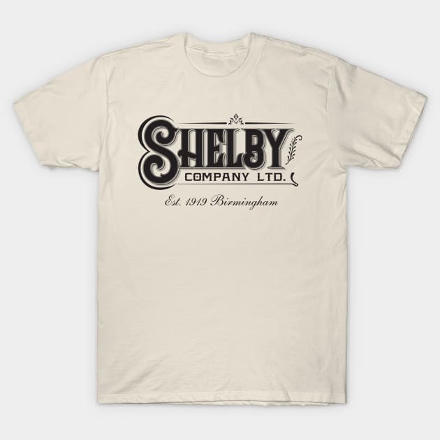 Shelby Company Ltd. T-Shirt by MindsparkCreative